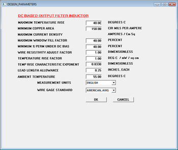 Micrometals Inductor Design For Power Filter screenshot 6