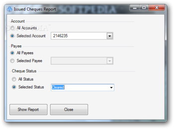 Micromind Chequebook Manager screenshot 8