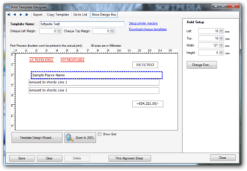 Micromind Chequebook Manager screenshot 9