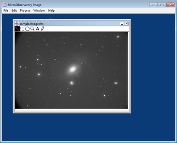 MicroObservatory Image screenshot