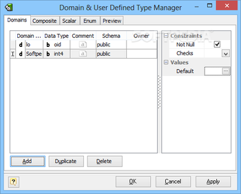 MicroOLAP Database Designer for PostgreSQL screenshot 11
