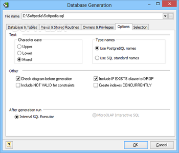 MicroOLAP Database Designer for PostgreSQL screenshot 19