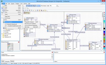 MicroOLAP Database Designer for PostgreSQL screenshot 2