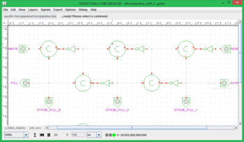 Micropipeline with C-gates screenshot