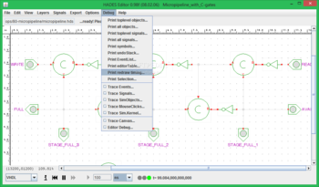 Micropipeline with C-gates screenshot 10