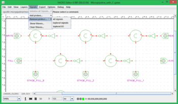 Micropipeline with C-gates screenshot 7