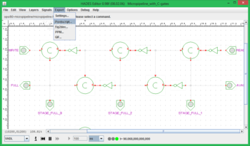 Micropipeline with C-gates screenshot 8