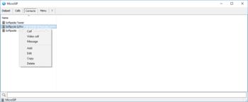 MicroSIP Portable screenshot 3