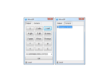 MicroSIP Portable screenshot