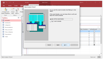 Microsoft Access screenshot 14