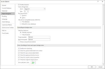 Microsoft Access screenshot 21