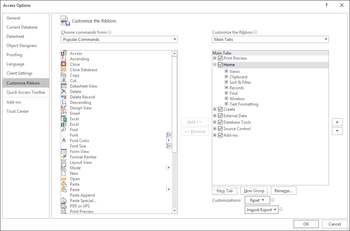 Microsoft Access screenshot 26