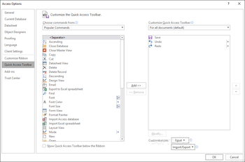 Microsoft Access screenshot 27