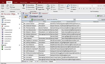 Microsoft Access Mortgage Loan Calculator screenshot