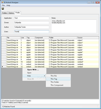 Microsoft ActiveX Analyzer Tool screenshot 3