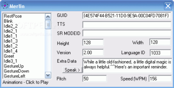 Microsoft Agent Context Menu Viewer screenshot