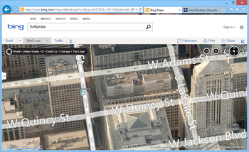Microsoft Bing Maps 3D (Virtual Earth 3D) screenshot