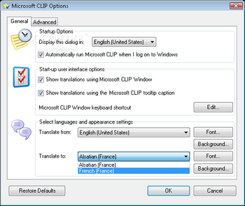 Microsoft Captions Language Interface Pack screenshot 2