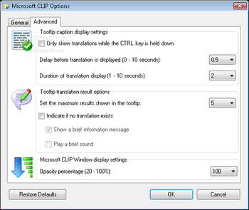 Microsoft Captions Language Interface Pack screenshot 3