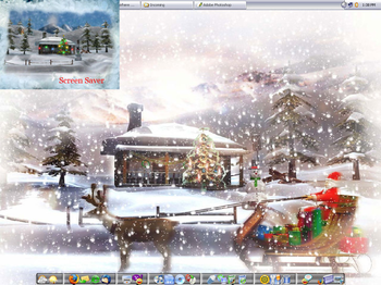 Microsoft ChristmasTheme 2004 screenshot