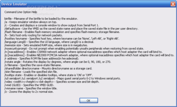 Microsoft Device Emulator screenshot