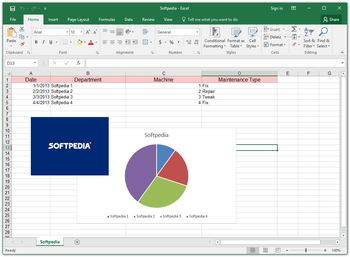 Microsoft Excel screenshot