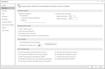 Microsoft Excel screenshot 10