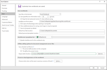 Microsoft Excel screenshot 12