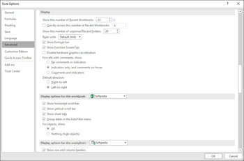 Microsoft Excel screenshot 16