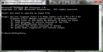 Microsoft Exchange RPC Extractor screenshot