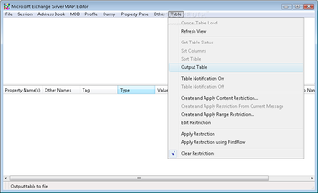 Microsoft Exchange Server MAPI Editor screenshot 12