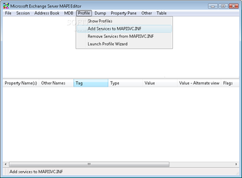 Microsoft Exchange Server MAPI Editor screenshot 2