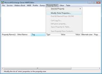 Microsoft Exchange Server MAPI Editor screenshot 4
