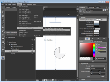 Microsoft Expression Blend screenshot 6
