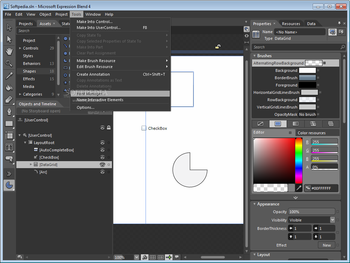 Microsoft Expression Blend screenshot 7