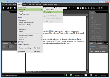 Microsoft Expression Studio Ultimate screenshot 59
