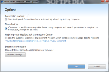 Microsoft HealthVault Connection Center screenshot 3