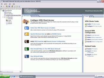 Microsoft ISA Server 2006 screenshot 2