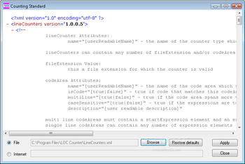 Microsoft Line of Code Counter screenshot 7