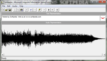 Microsoft Linguistic Information Sound Editing Tool screenshot