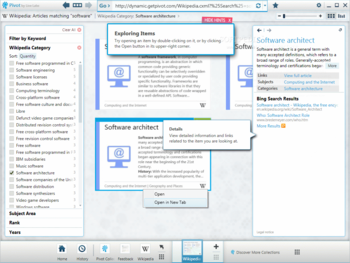 Microsoft Live Labs Pivot screenshot 3