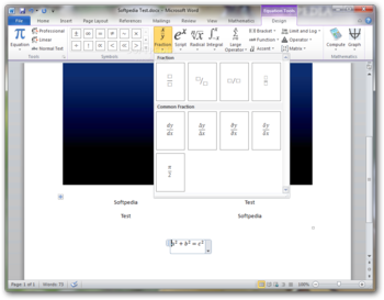 Microsoft Mathematics Add-In for Word and OneNote screenshot 2