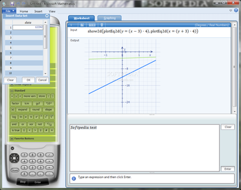 Microsoft Mathematics screenshot 14