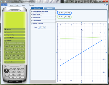 Microsoft Mathematics screenshot 3