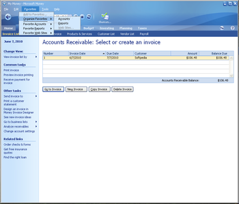 Microsoft Money Plus Sunset Home & Business screenshot 8