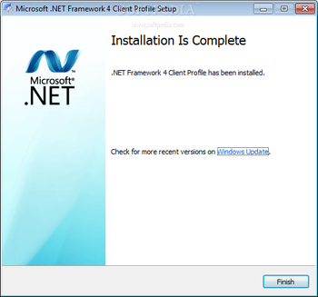 Microsoft .NET Framework 4 Client Profile screenshot 2