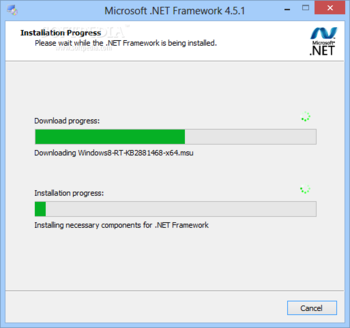 Microsoft .NET Framework screenshot