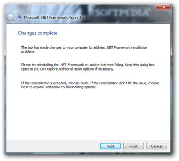 Microsoft .NET Framework Repair Tool screenshot 4