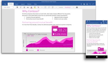 Microsoft Office 2016 Preview  screenshot