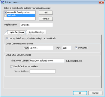 Microsoft Office Communications Server 2007 R2 Group Chat Administration Tool screenshot 2